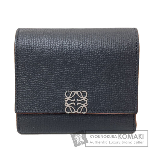 ロエベ アナグラム トライフォールド ウォレット 二つ折り財布（小銭入れあり） 中古 商品画像1