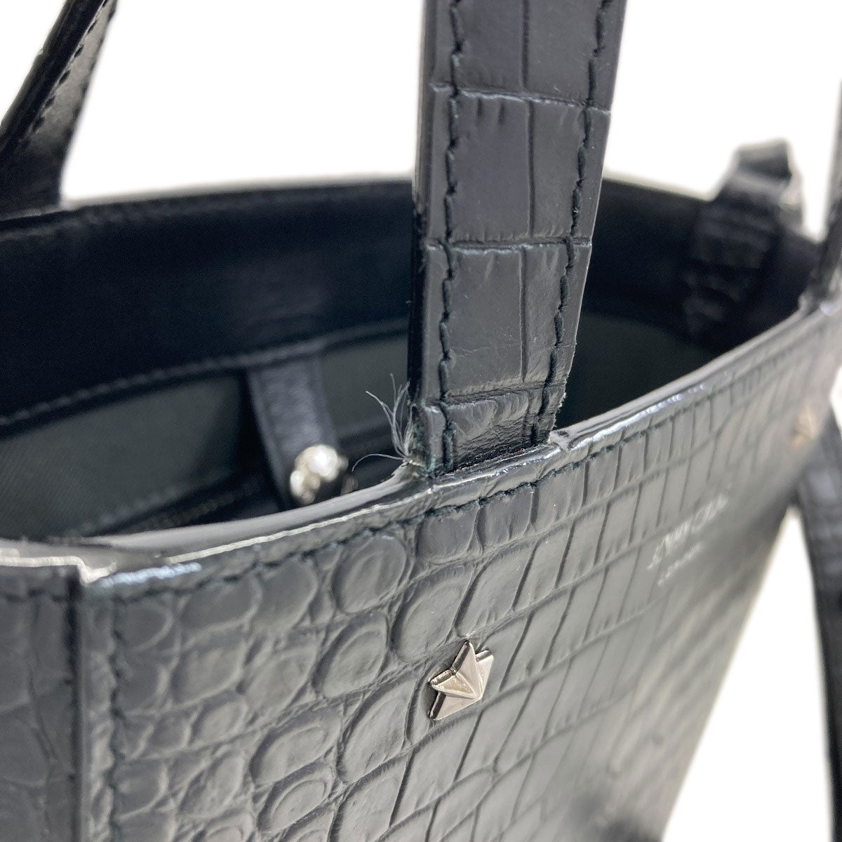 Jimmy Choo ジミーチュウ 2WAY ハンドバッグ カーフ レディース 中古