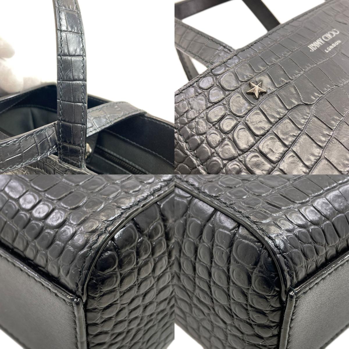 Jimmy Choo ジミーチュウ 2WAY ハンドバッグ カーフ レディース 中古