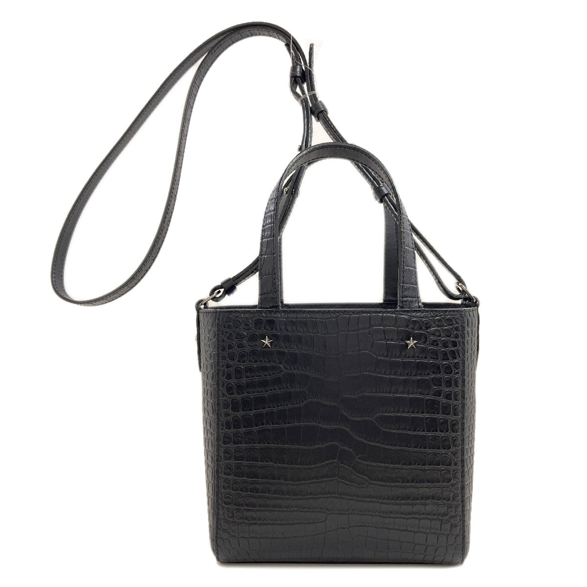 Jimmy Choo ジミーチュウ 2WAY ハンドバッグ カーフ レディース 中古