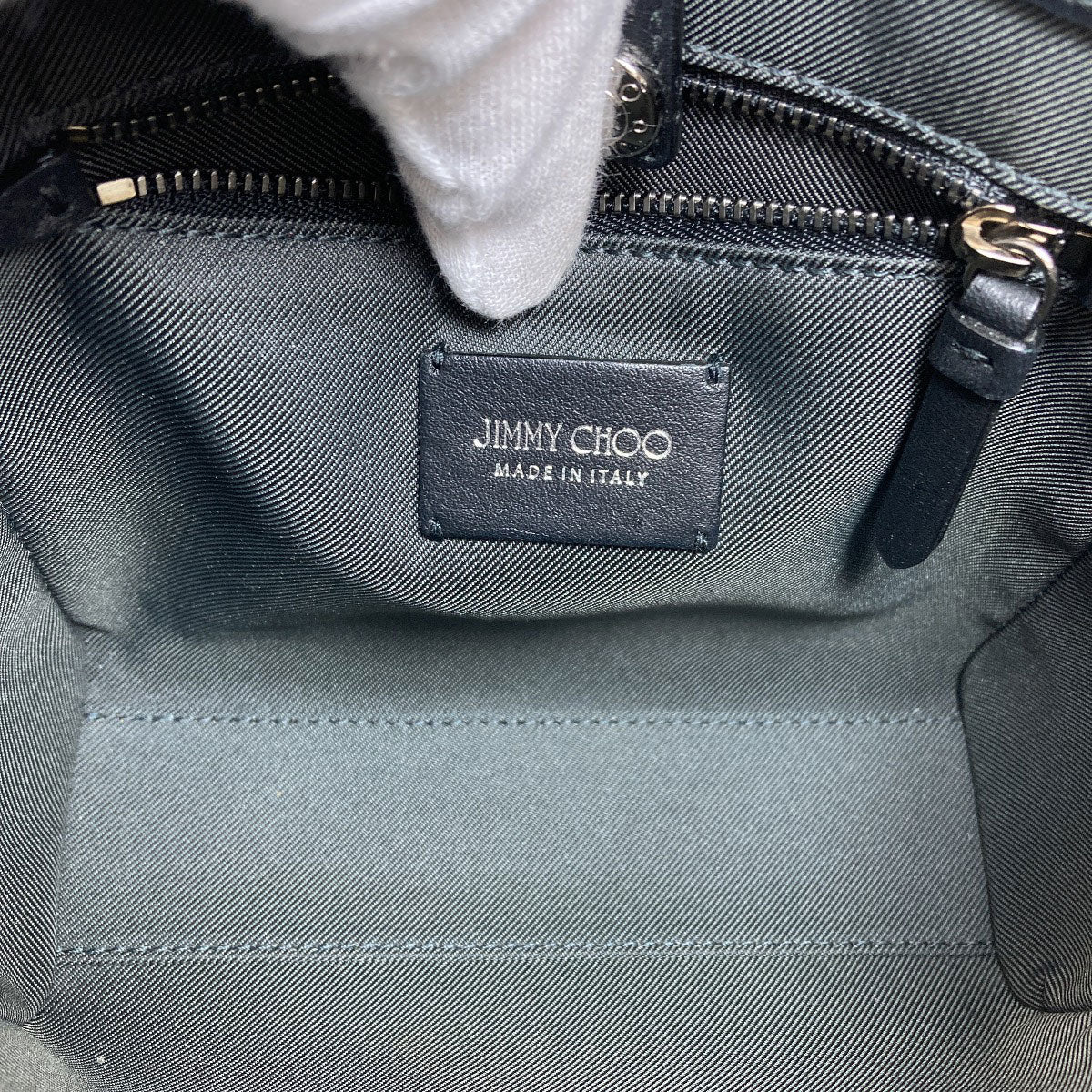 Jimmy Choo ジミーチュウ 2WAY ハンドバッグ カーフ レディース 中古