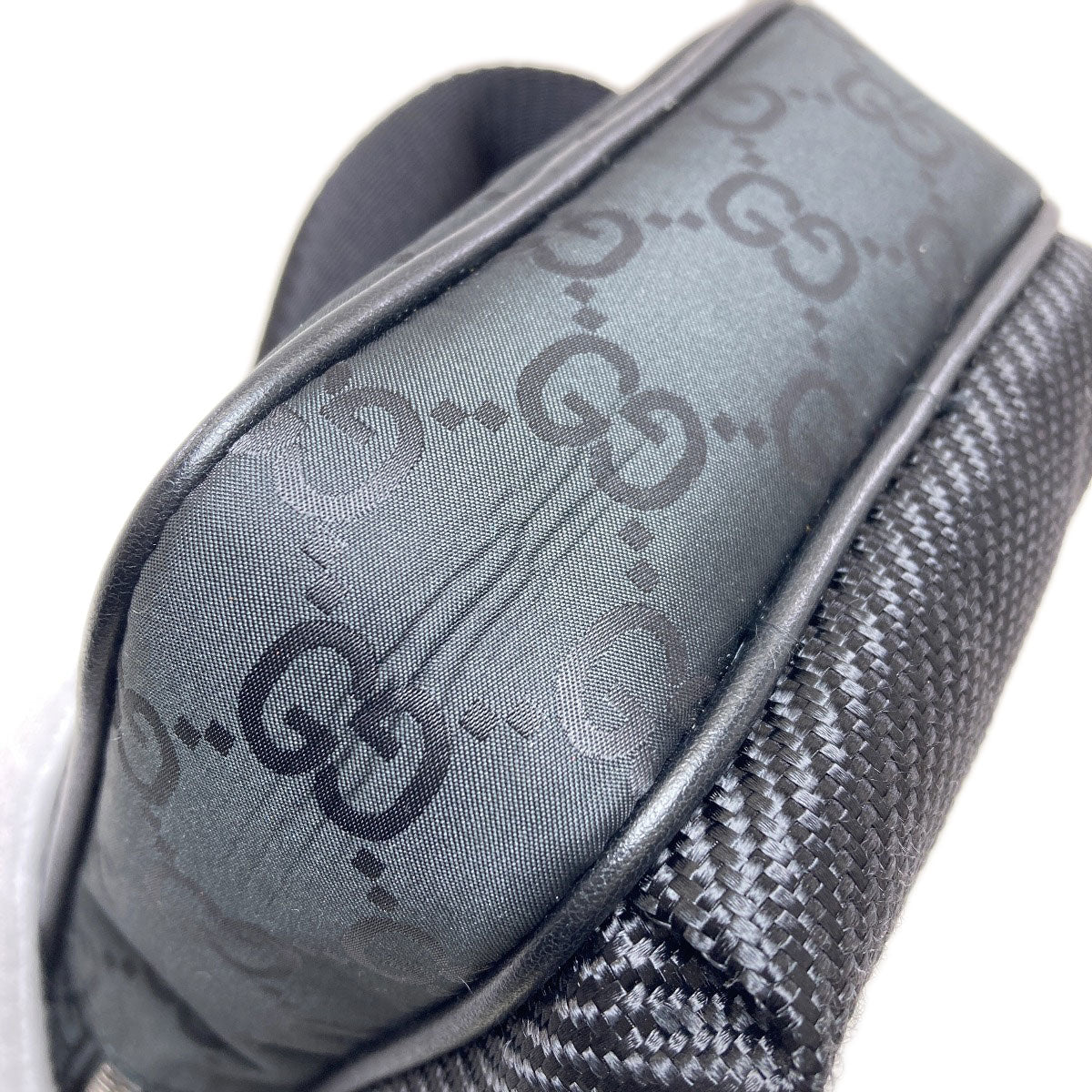 GUCCI グッチ 834274 ミニロングショルダー ショルダーバッグ ナイロン レディース 中古