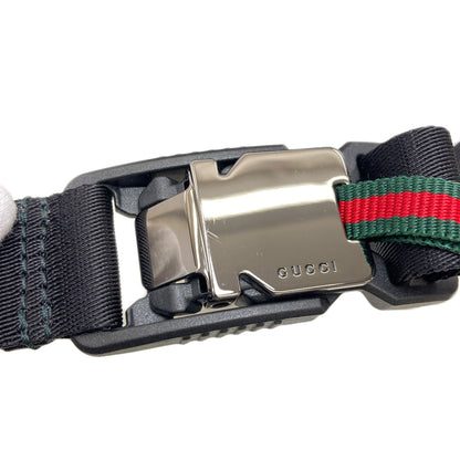 GUCCI グッチ 834274 ミニロングショルダー ショルダーバッグ ナイロン レディース 中古
