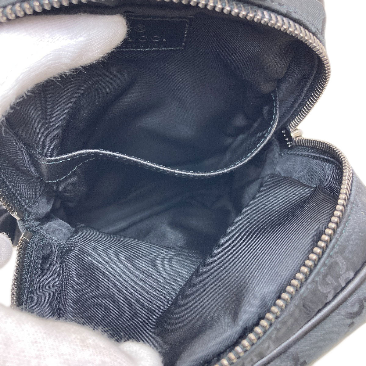 GUCCI グッチ 834274 ミニロングショルダー ショルダーバッグ ナイロン レディース 中古