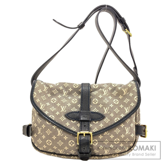LOUIS VUITTON ルイヴィトン M40666 ソミュールPM ショルダーバッグ キャンバス レディース 中古