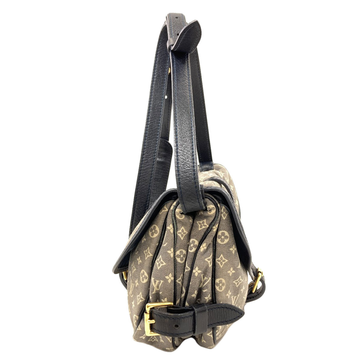 LOUIS VUITTON ルイヴィトン M40666 ソミュールPM ショルダーバッグ キャンバス レディース 中古