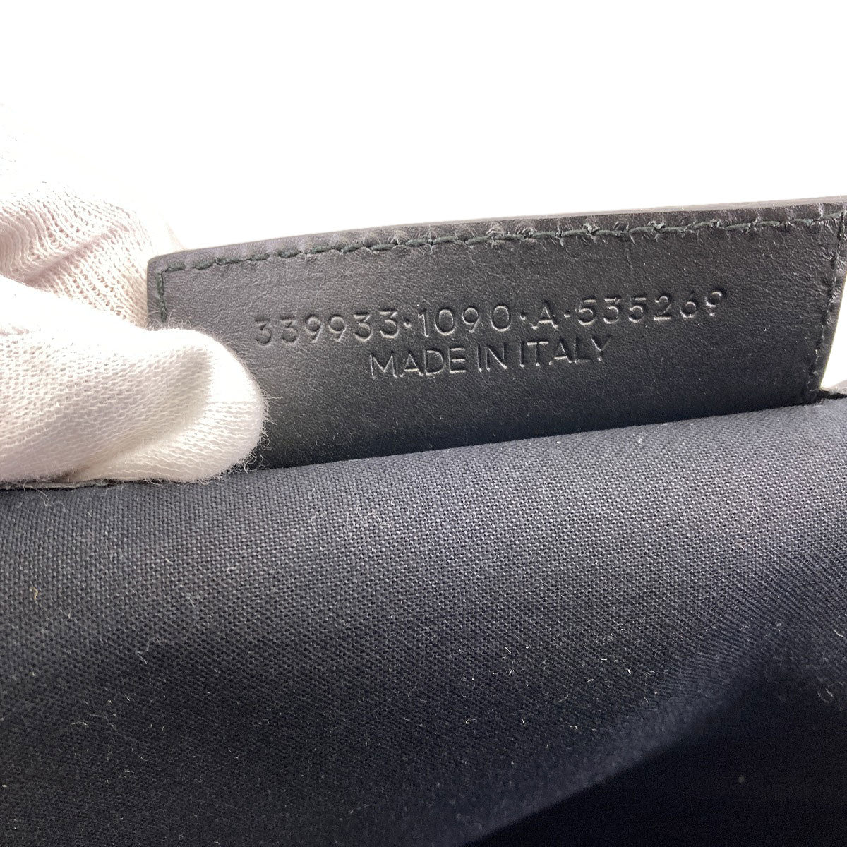 バレンシアガ 339933 ネイビーカバスS ハンドバッグ 中古 商品画像8