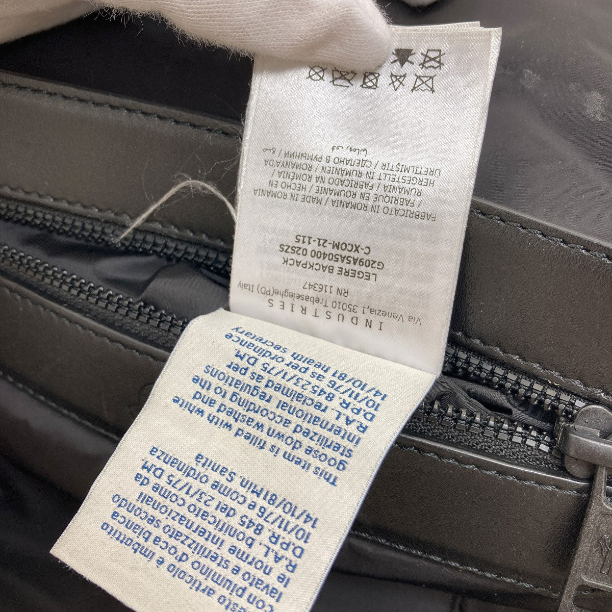 MONCLER モンクレール ロゴ リュック・デイパック ナイロン レディース 中古