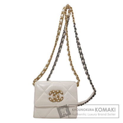 シャネル チェーンウォレット ココマーク ゴールド金具 シルバー金具 コインケース 中古 商品画像1