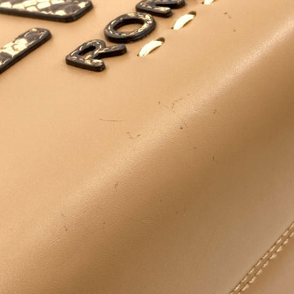 FENDI フェンディ バイザウェイ 2WAY ハンドバッグ パイソン レディース 中古