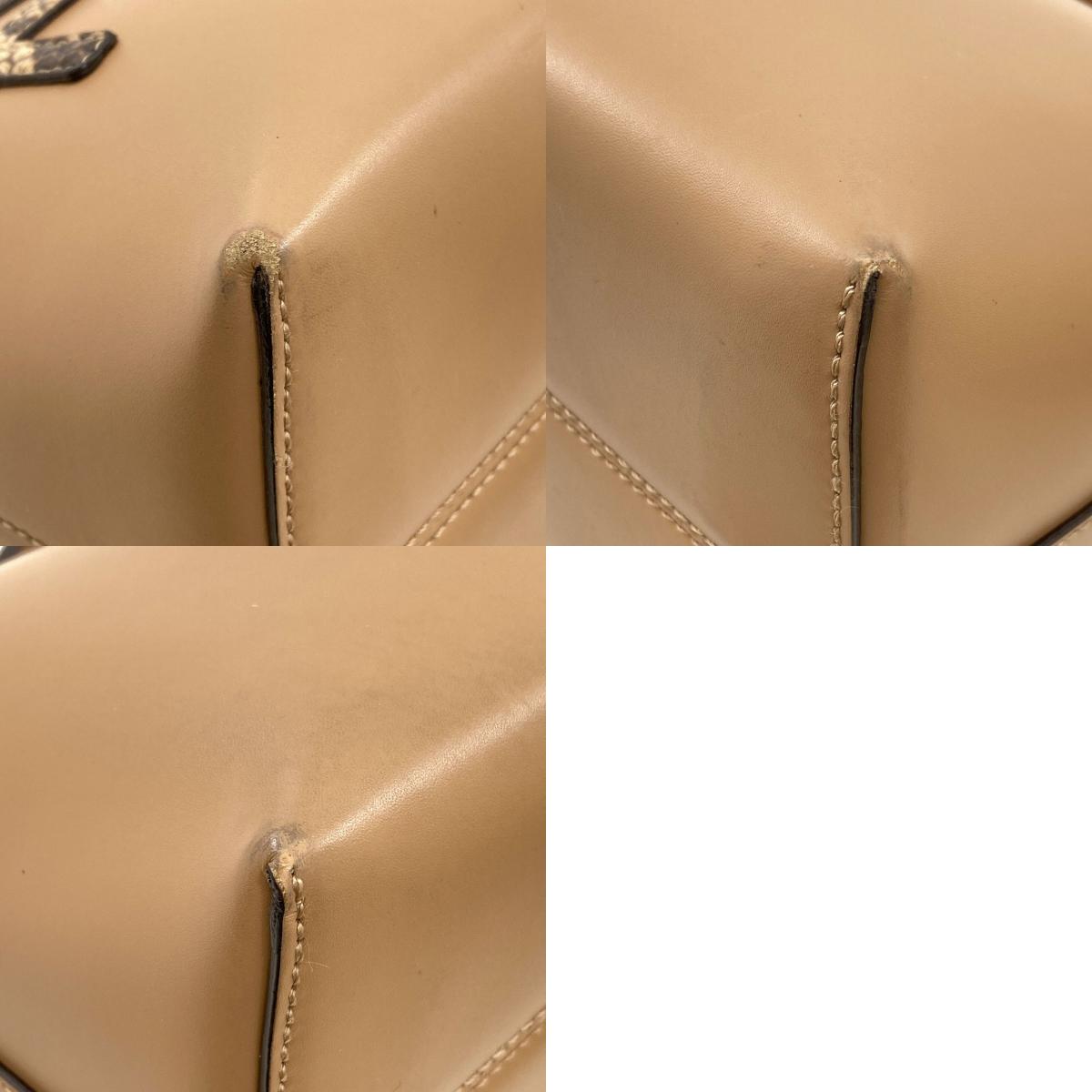 FENDI フェンディ バイザウェイ 2WAY ハンドバッグ パイソン レディース 中古