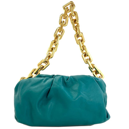 BOTTEGA VENETA ボッテガヴェネタ ワンショルダー チェーンショルダー ショルダーバッグ カーフ レディース 中古
