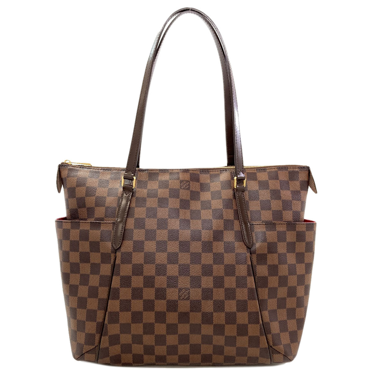 LOUIS VUITTON ルイヴィトン M41281 トータリーMM トートバッグ ダミエキャンバス レディース 中古