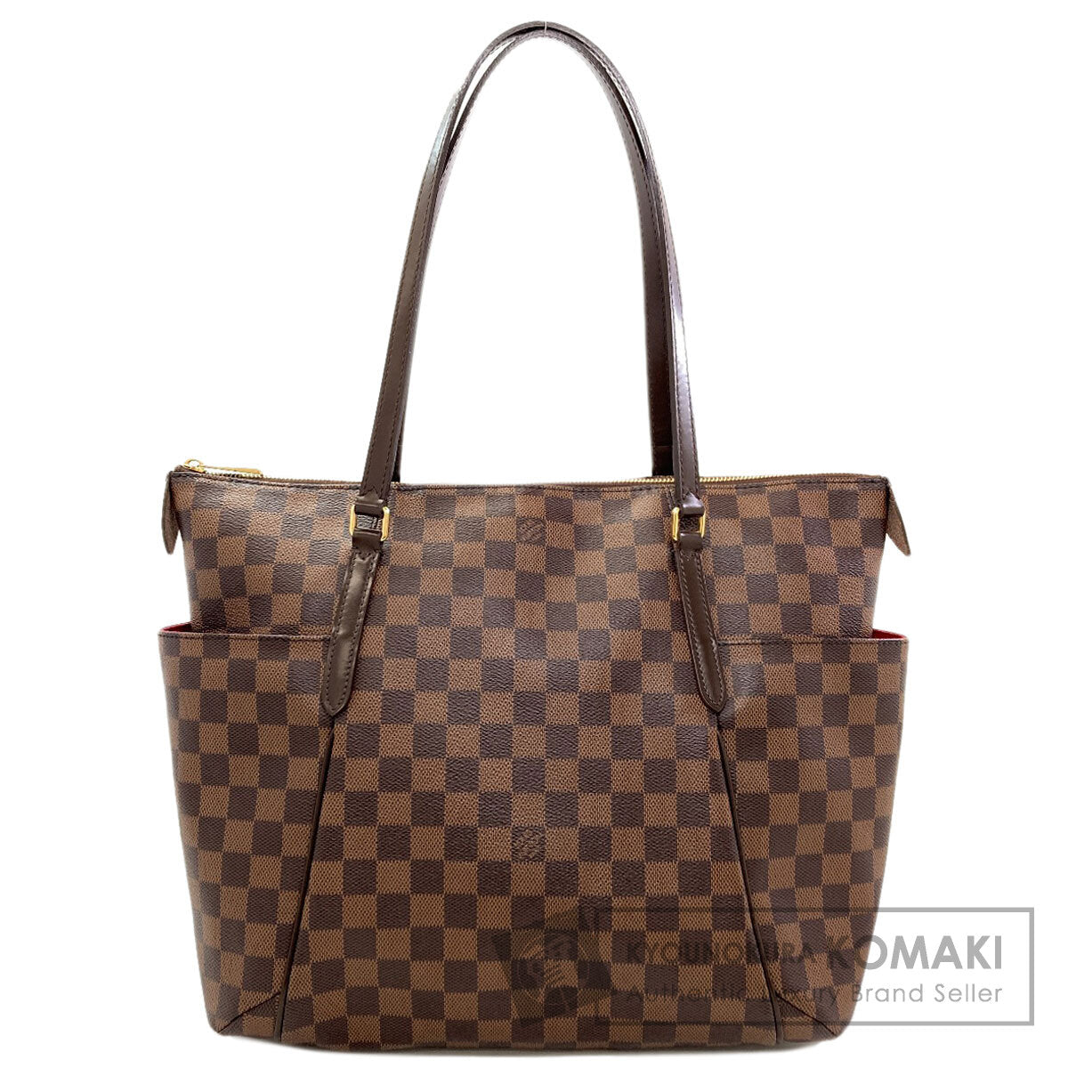 LOUIS VUITTON ルイヴィトン M41281 トータリーMM トートバッグ ダミエキャンバス レディース 中古