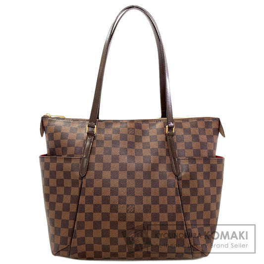 LOUIS VUITTON ルイヴィトン M41281 トータリーMM トートバッグ ダミエキャンバス レディース 中古