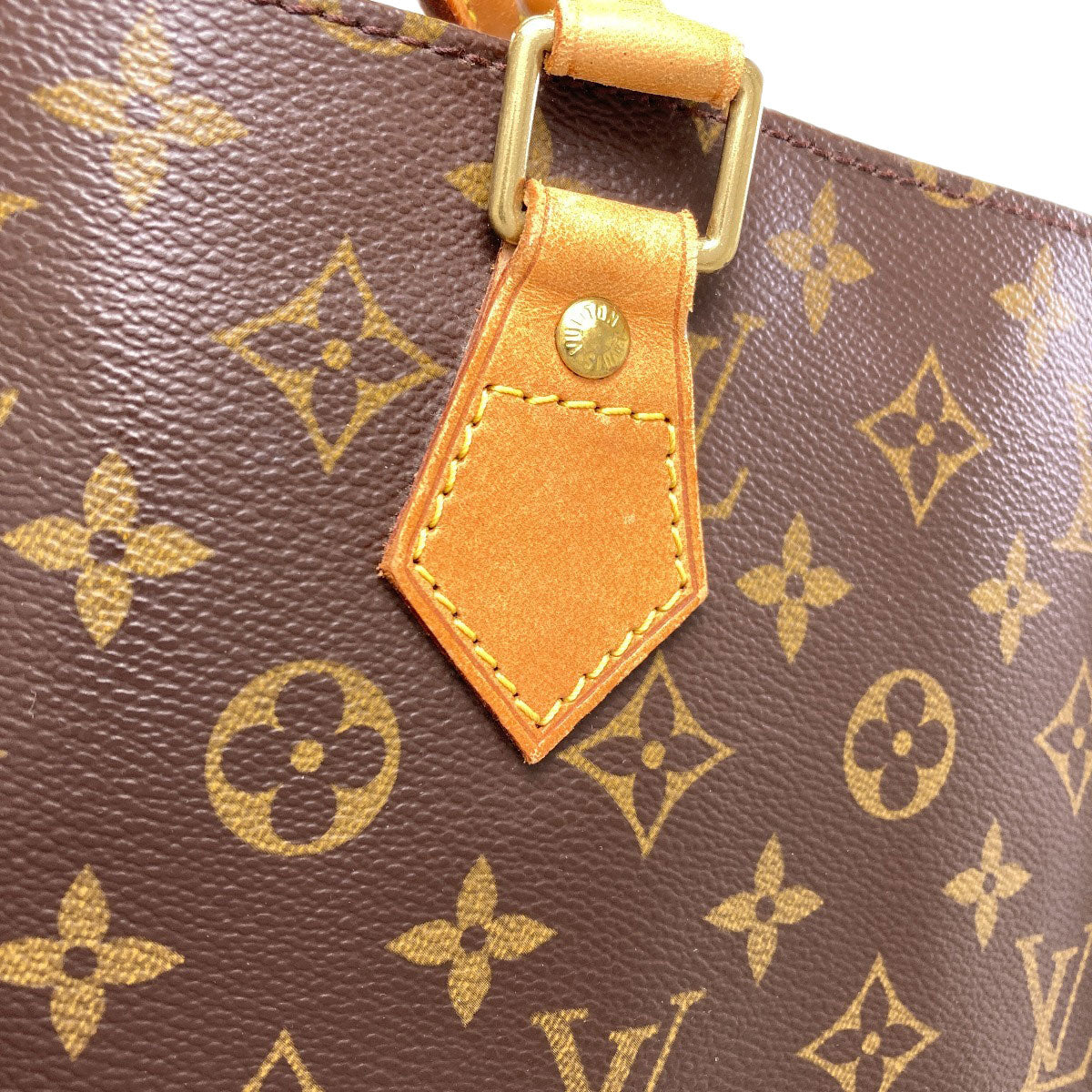 LOUIS VUITTON ルイヴィトン M51140 サックプラ トートバッグ モノグラムキャンバス レディース 中古