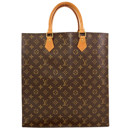 LOUIS VUITTON ルイヴィトン M51140 サックプラ トートバッグ モノグラムキャンバス レディース 中古