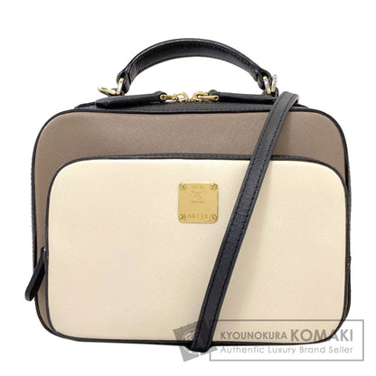 エムシーエム バイカラー 2WAY ハンドバッグ 中古 商品画像1