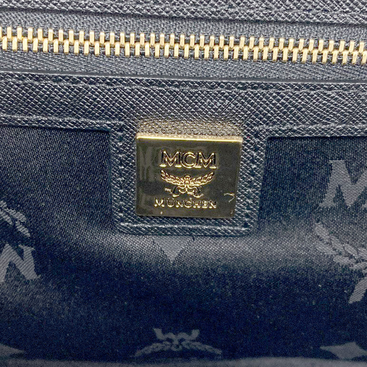 エムシーエム バイカラー 2WAY ハンドバッグ 中古 商品画像7