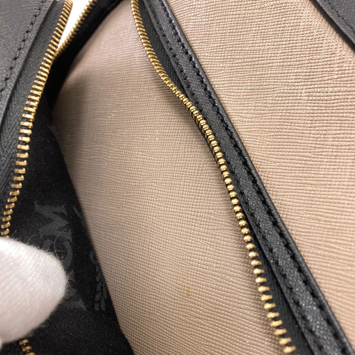 エムシーエム バイカラー 2WAY ハンドバッグ 中古 商品画像9