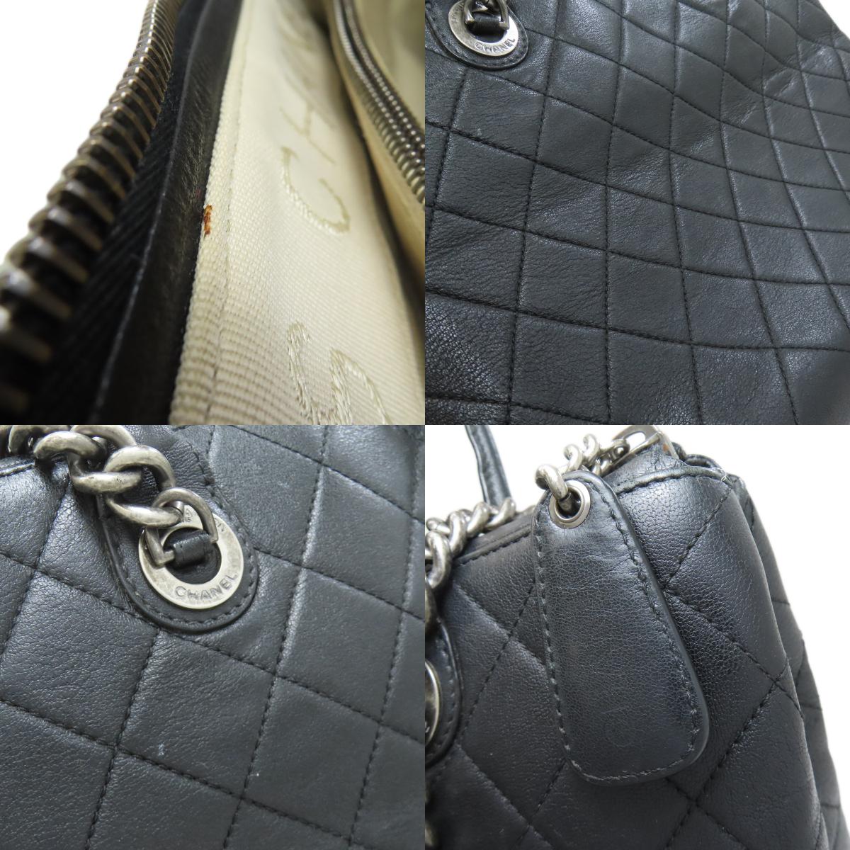 シャネル マトラッセ 2WAY シルバー金具 トートバッグ 中古 商品画像17