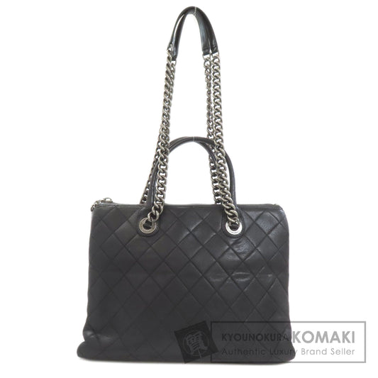 シャネル マトラッセ 2WAY シルバー金具 トートバッグ 中古 商品画像1