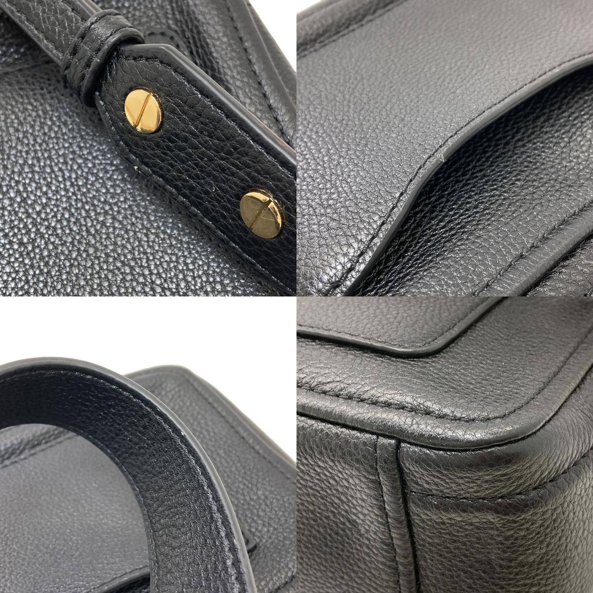 MARC JACOBS マーク・ジェイコブス スナップショット ダブルJ ショルダーバッグ レザー レディース 中古