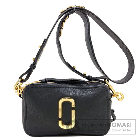 MARC JACOBS マーク・ジェイコブス スナップショット ダブルJ ショルダーバッグ レザー レディース 中古