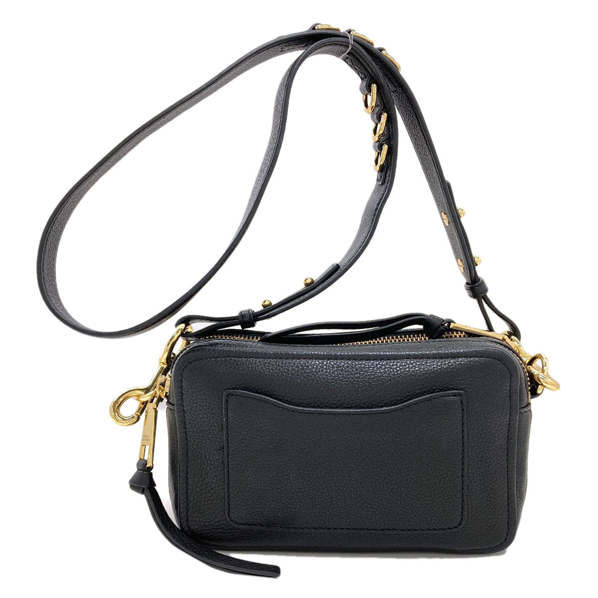 MARC JACOBS マーク・ジェイコブス スナップショット ダブルJ ショルダーバッグ レザー レディース 中古