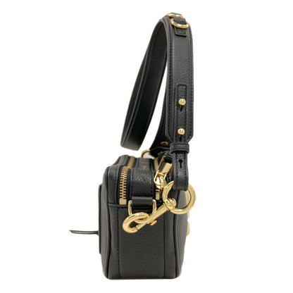 MARC JACOBS マーク・ジェイコブス スナップショット ダブルJ ショルダーバッグ レザー レディース 中古