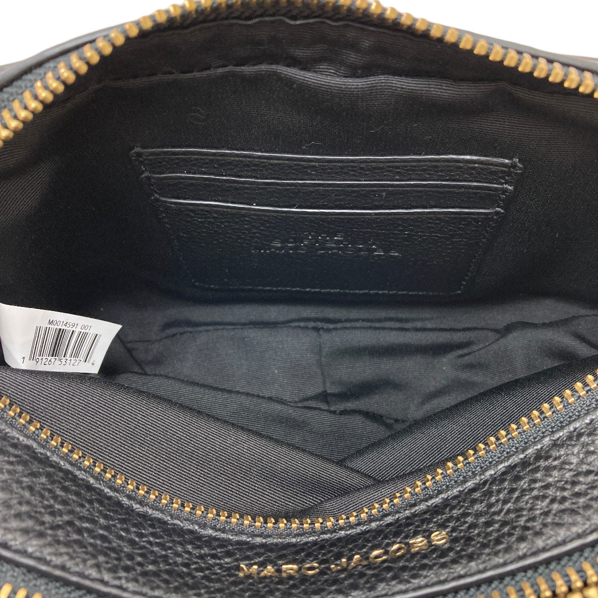 MARC JACOBS マーク・ジェイコブス スナップショット ダブルJ ショルダーバッグ レザー レディース 中古