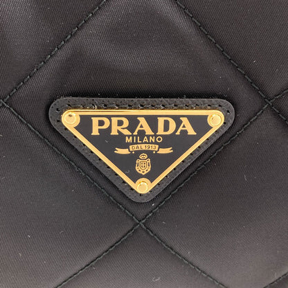 PRADA プラダ ロゴ金具 チェーンショルダー ショルダーバッグ ナイロン レディース 中古