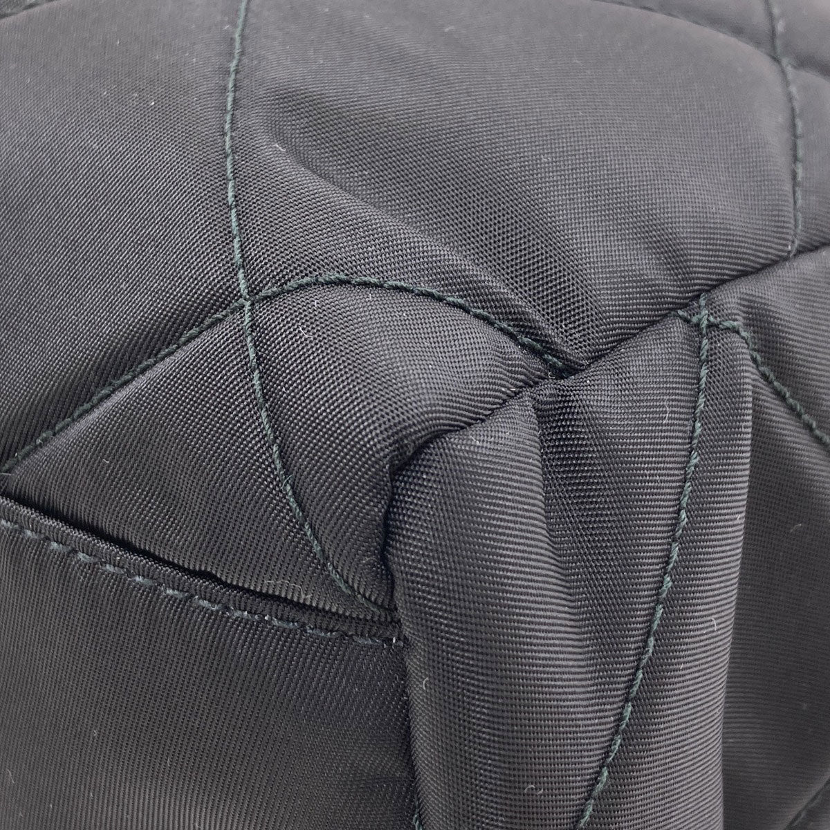 PRADA プラダ ロゴ金具 チェーンショルダー ショルダーバッグ ナイロン レディース 中古