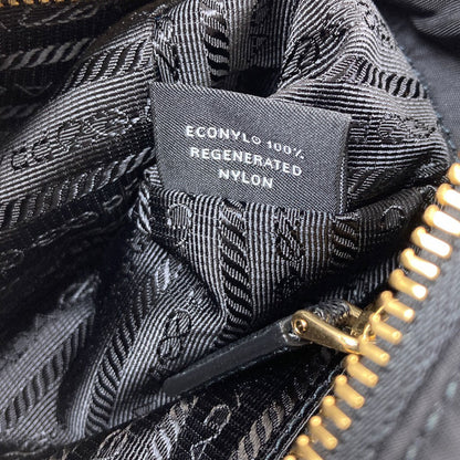 PRADA プラダ ロゴ金具 チェーンショルダー ショルダーバッグ ナイロン レディース 中古