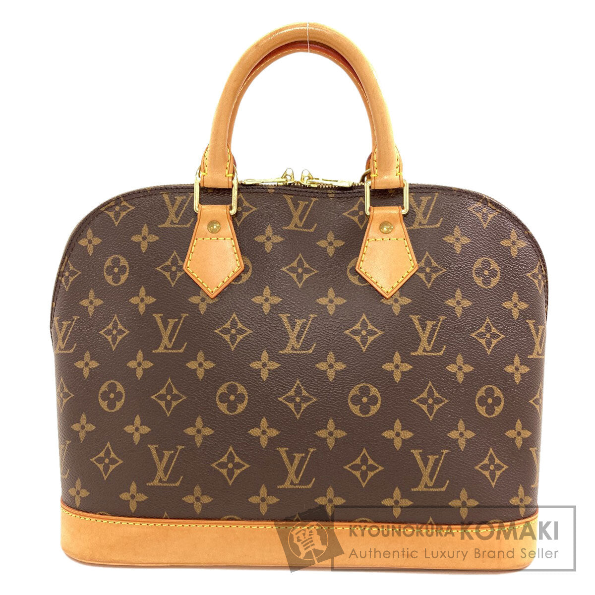 LOUIS VUITTON ルイヴィトン M51130 アルマ ハンドバッグ モノグラムキャンバス レディース 中古