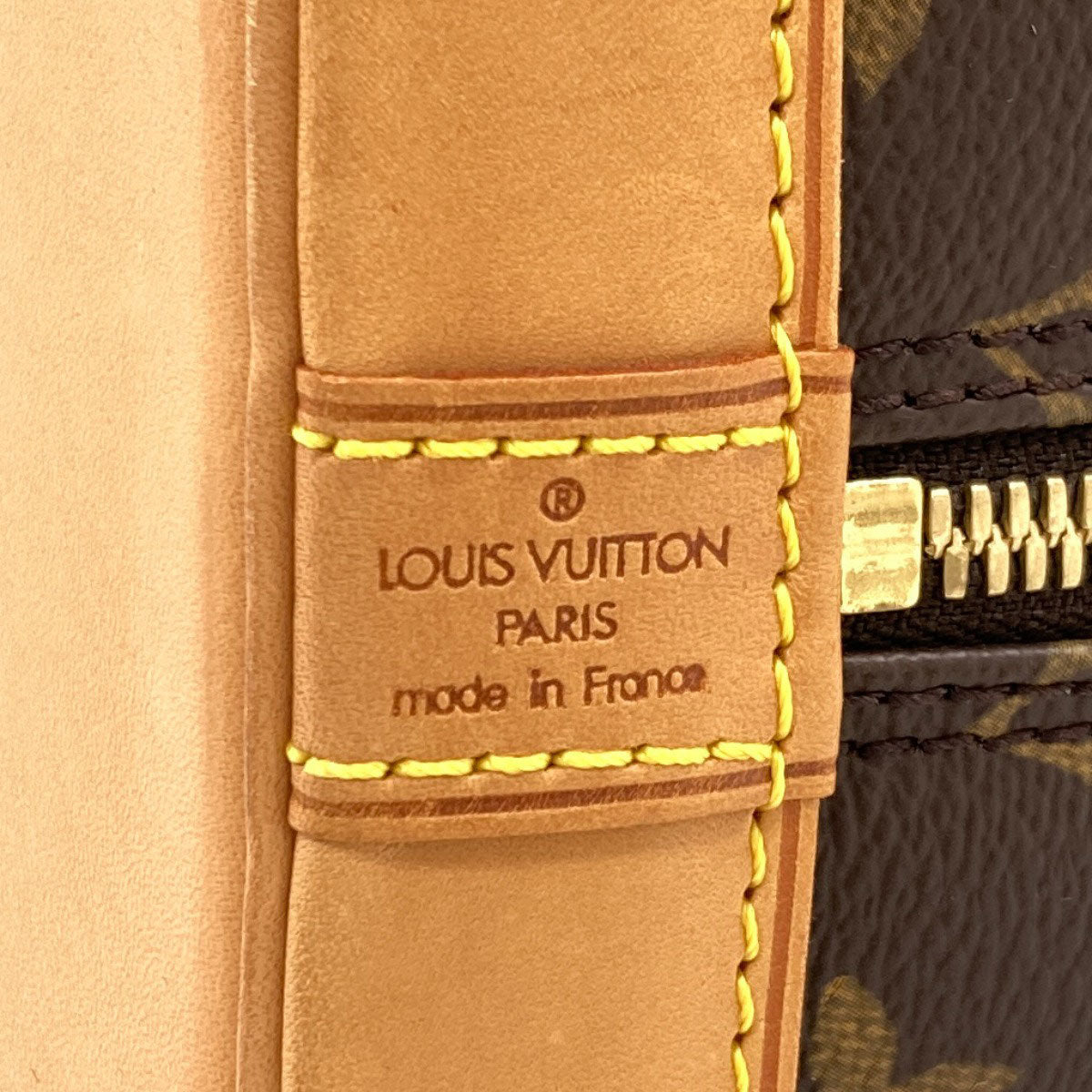 LOUIS VUITTON ルイヴィトン M51130 アルマ ハンドバッグ モノグラムキャンバス レディース 中古
