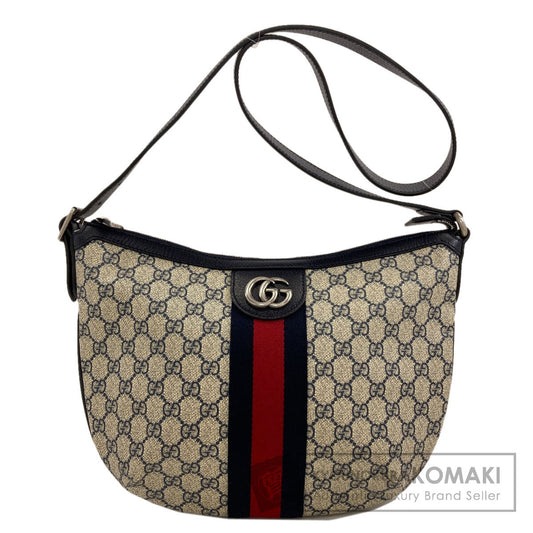 LOUIS VUITTON ルイヴィトン 598125 オフィディア GGスプリーム ショルダーバッグ PVC レディース 中古
