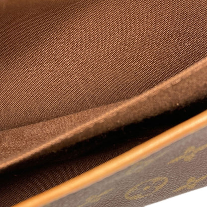 LOUIS VUITTON ルイヴィトン M42256 ソミュール30 ショルダーバッグ モノグラムキャンバス レディース 中古