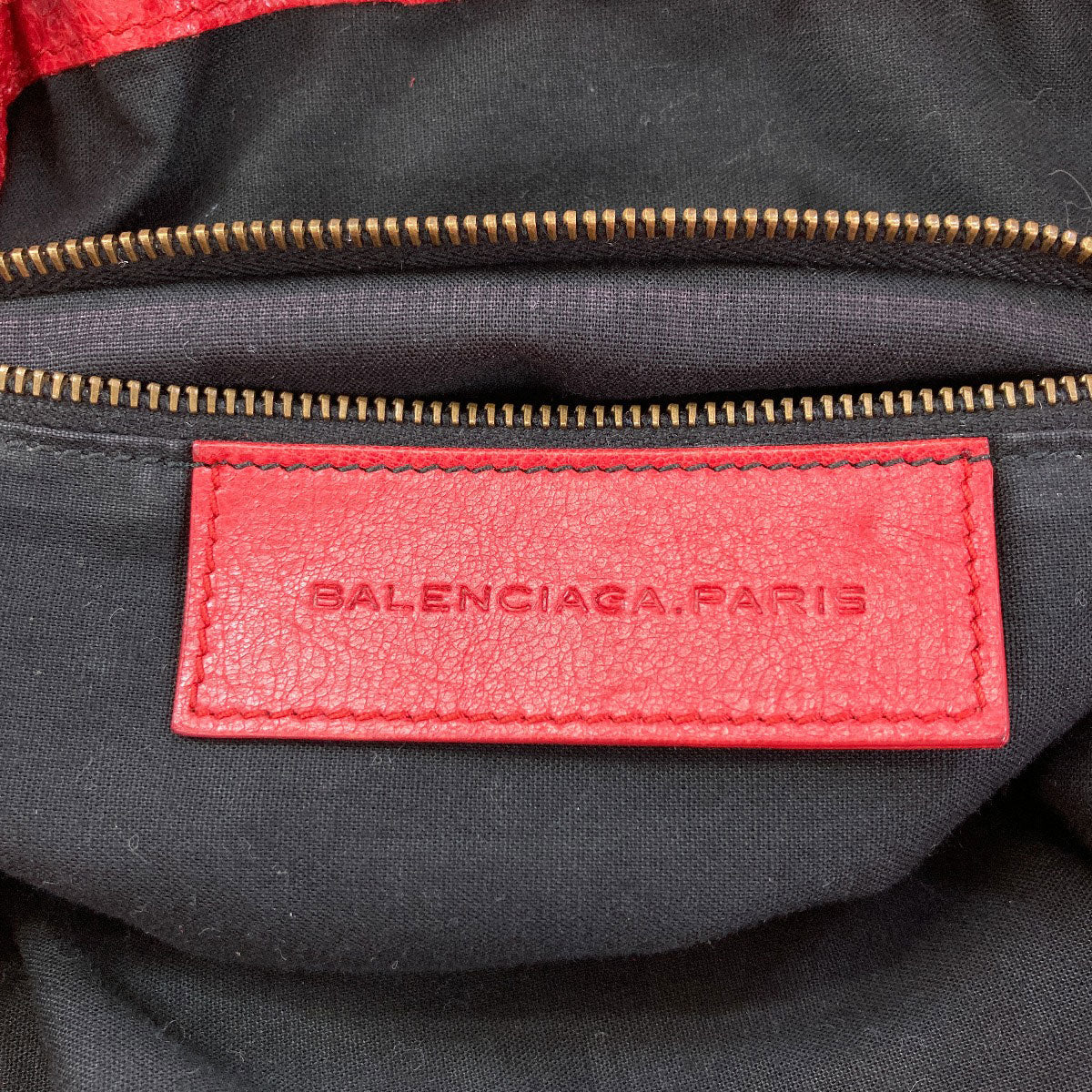 BALENCIAGA バレンシアガ 246438 クラシックミニポンポン ハンドバッグ カーフ レディース 中古