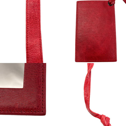 BALENCIAGA バレンシアガ 246438 クラシックミニポンポン ハンドバッグ カーフ レディース 中古