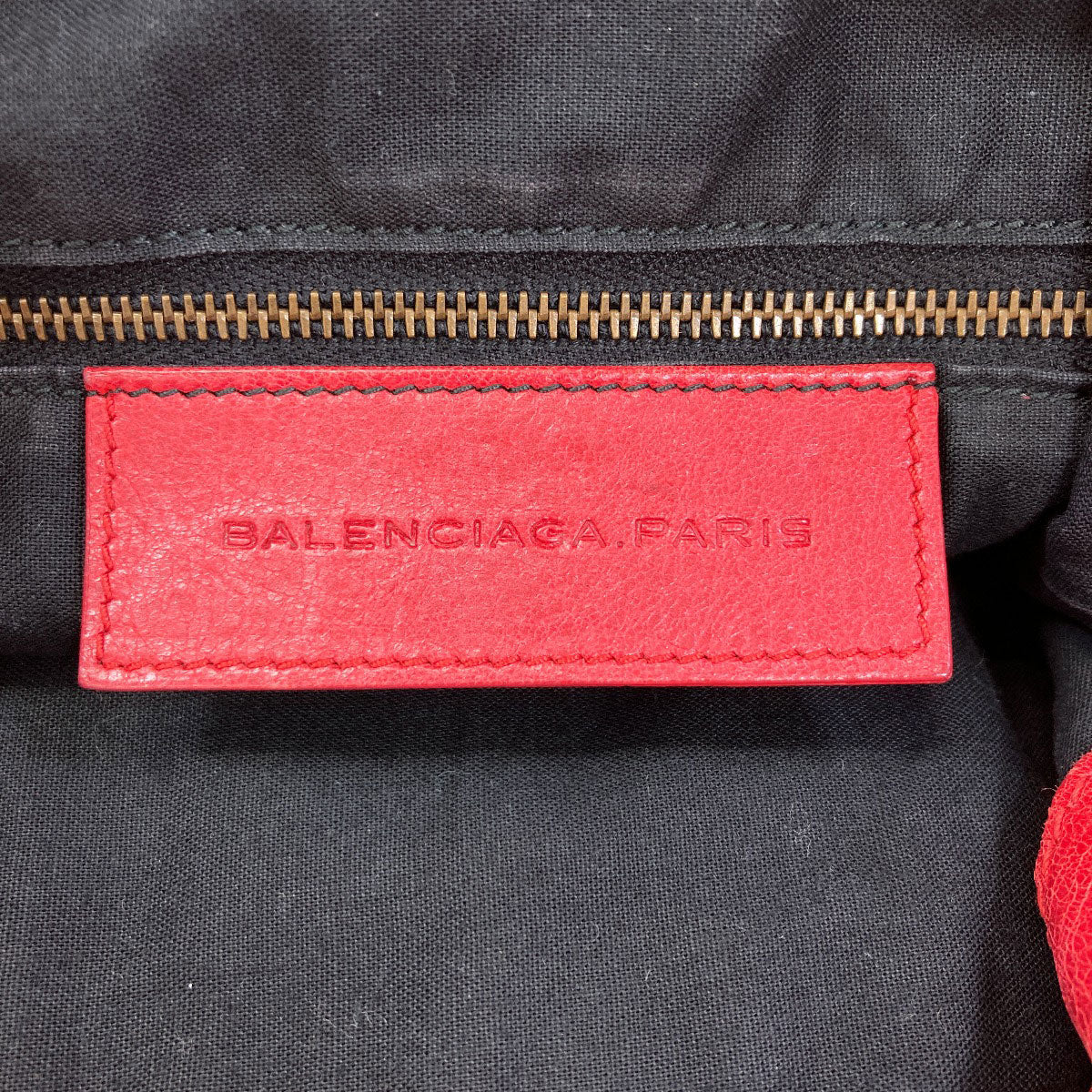 BALENCIAGA バレンシアガ 246438 クラシックミニポンポン ハンドバッグ カーフ レディース 中古