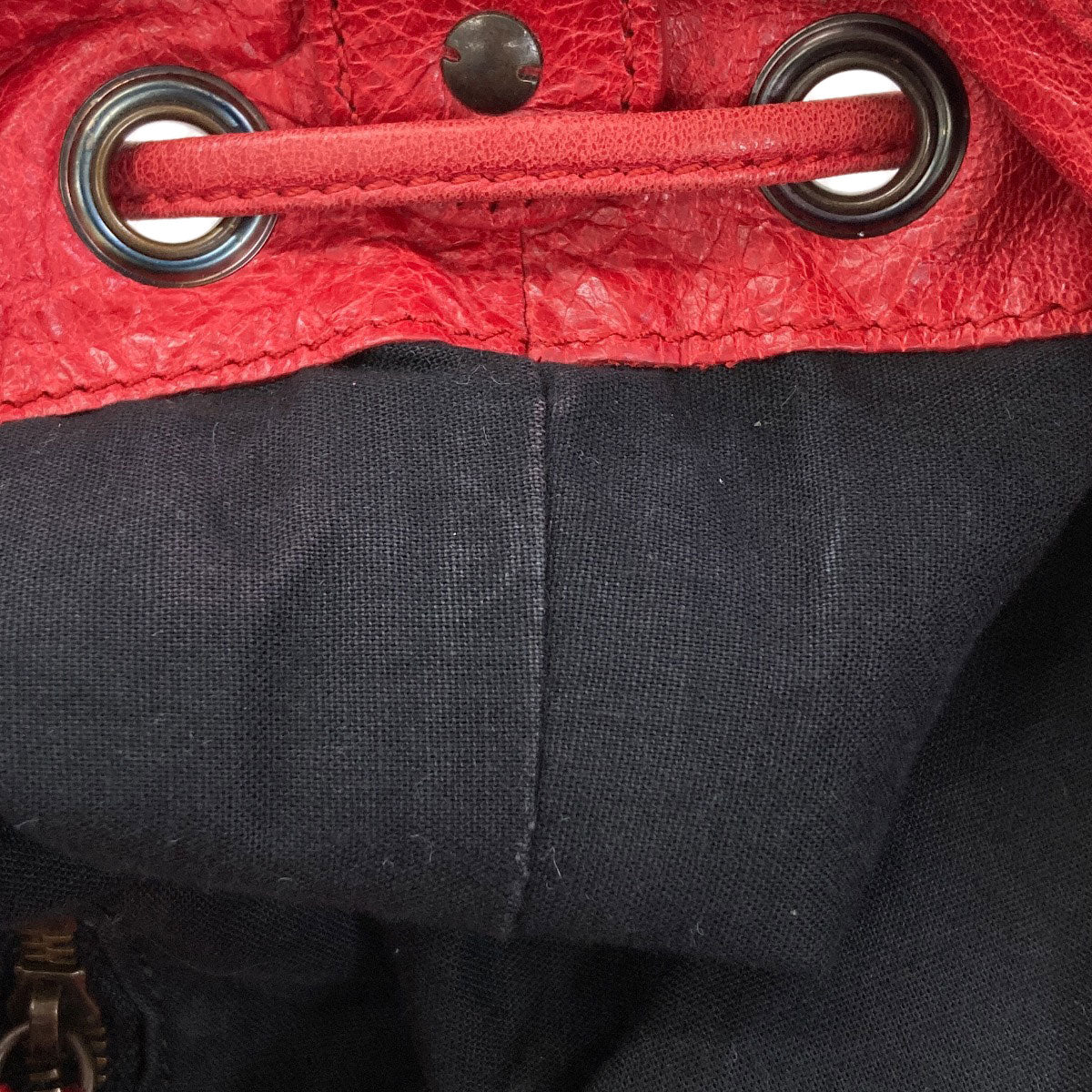 BALENCIAGA バレンシアガ 246438 クラシックミニポンポン ハンドバッグ カーフ レディース 中古