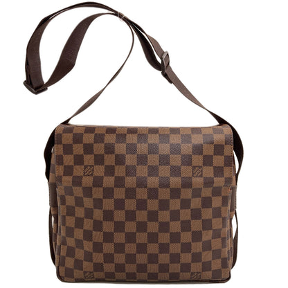 LOUIS VUITTON ルイヴィトン N45255 ナヴィグリオ ショルダーバッグ ダミエキャンバス レディース 中古
