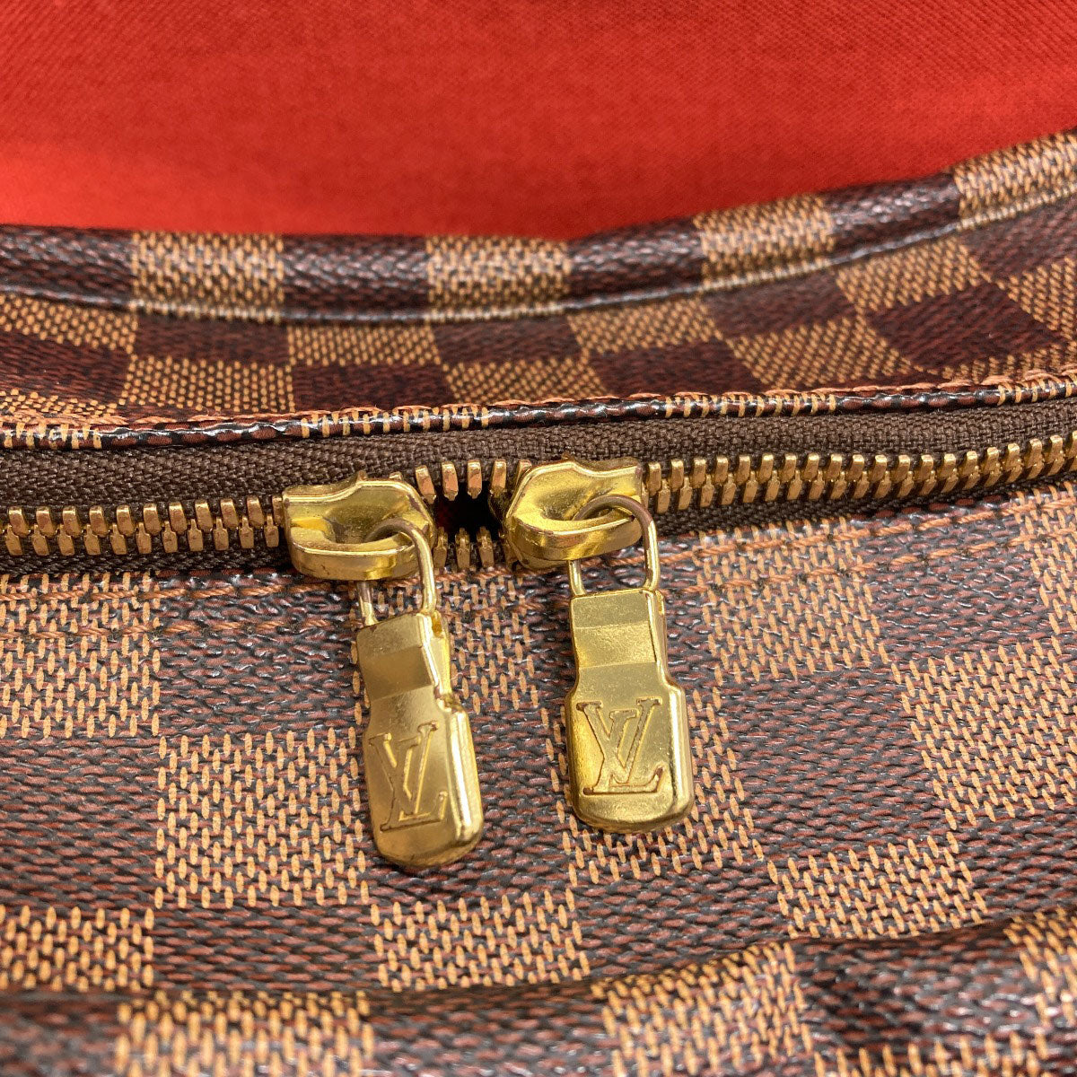 LOUIS VUITTON ルイヴィトン N45255 ナヴィグリオ ショルダーバッグ ダミエキャンバス レディース 中古