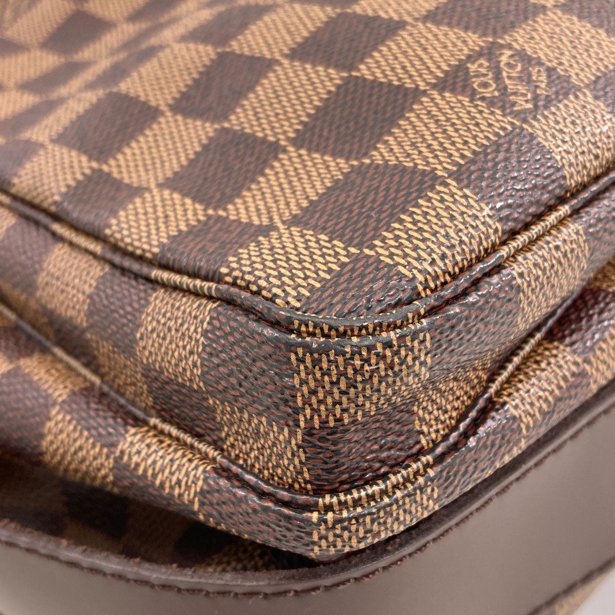 LOUIS VUITTON ルイヴィトン N45255 ナヴィグリオ ショルダーバッグ ダミエキャンバス レディース 中古