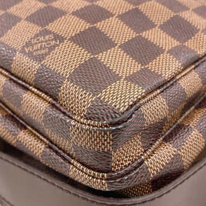 LOUIS VUITTON ルイヴィトン N45255 ナヴィグリオ ショルダーバッグ ダミエキャンバス レディース 中古