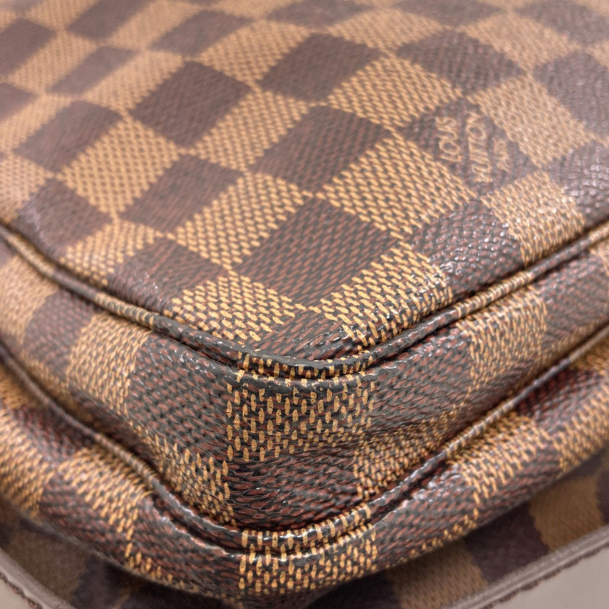 LOUIS VUITTON ルイヴィトン N45255 ナヴィグリオ ショルダーバッグ ダミエキャンバス レディース 中古