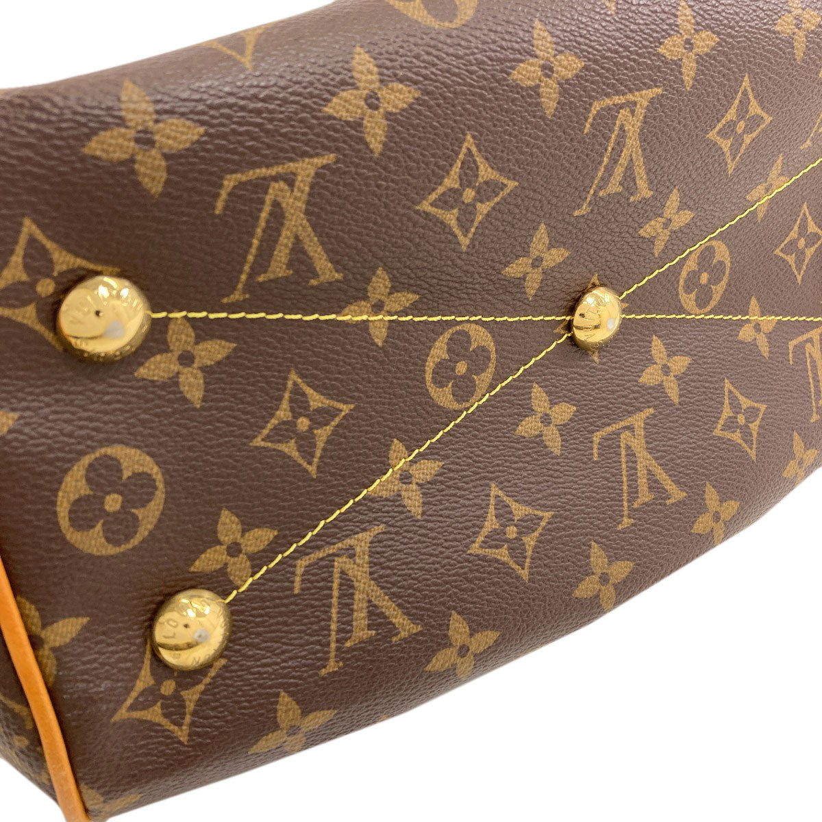 LOUIS VUITTON ルイヴィトン M40143 ティヴォリPM トートバッグ モノグラムキャンバス レディース 中古