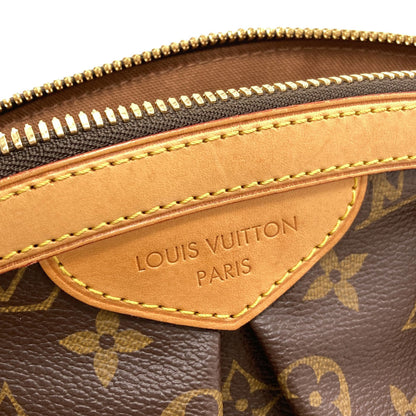 LOUIS VUITTON ルイヴィトン M40143 ティヴォリPM トートバッグ モノグラムキャンバス レディース 中古