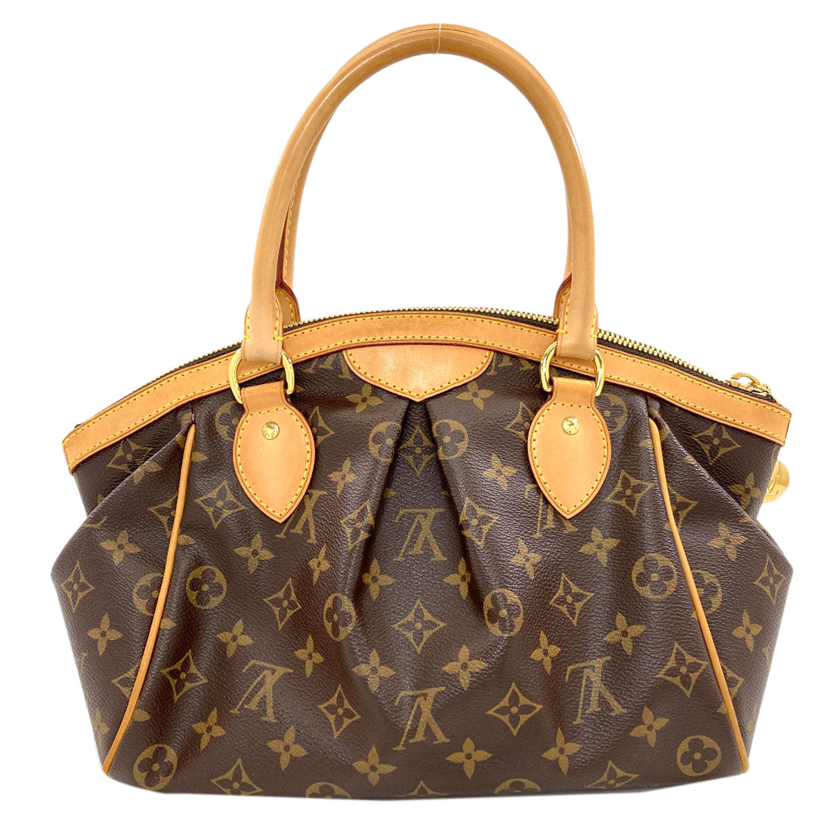 LOUIS VUITTON ルイヴィトン M40143 ティヴォリPM トートバッグ モノグラムキャンバス レディース 中古